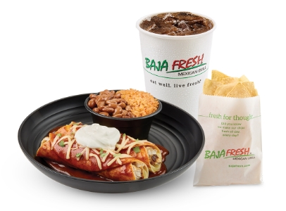 Dos Enchiladas Rojas